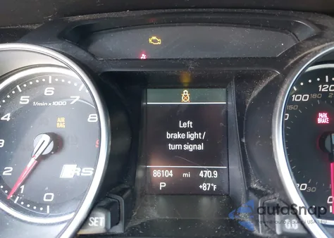 2015 Audi Rs 5 4.2 from USA, damaged, VIN WUAC6AFR2FA901187